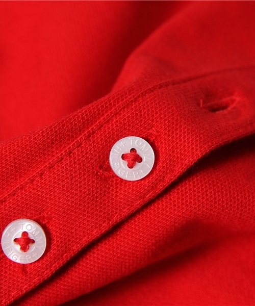 TOMMY HILFIGER(トミーヒルフィガー)の「CHIARA STRECH PIQUE POLO (ポロシャツ・レディース・ホワイト/ブラック/ブルー/ネイビー/イエロー/レッド・SMALL/MEDIUM)」の11枚目の写真