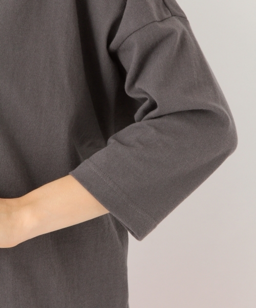 niko and...（ニコアンド）の「6XL天竺ハーフスリーブTシャツ（Tシャツ/カットソー・レディース・パープル/オフホワイト/ライトグリーン/チャコール・MEDIUM/LARGE）」の11枚目の写真