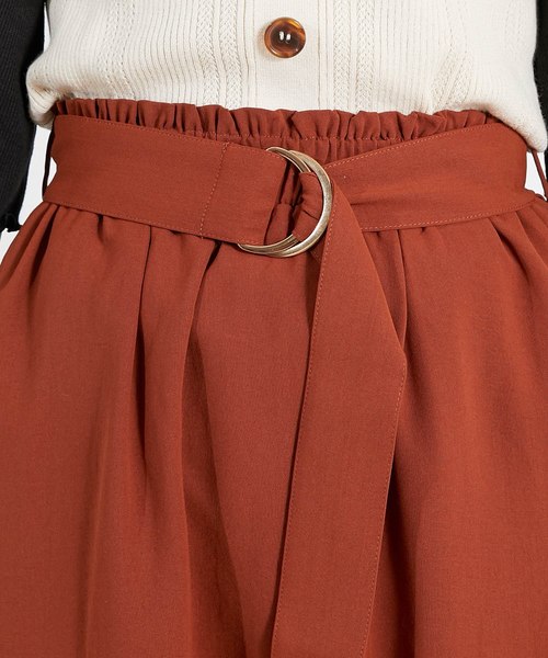 natural couture（ナチュラルクチュール）の「Dかんベルト付きスカート（スカート・レディース・ベージュ/ブラウン/グリーン・FREE）」の15枚目の写真