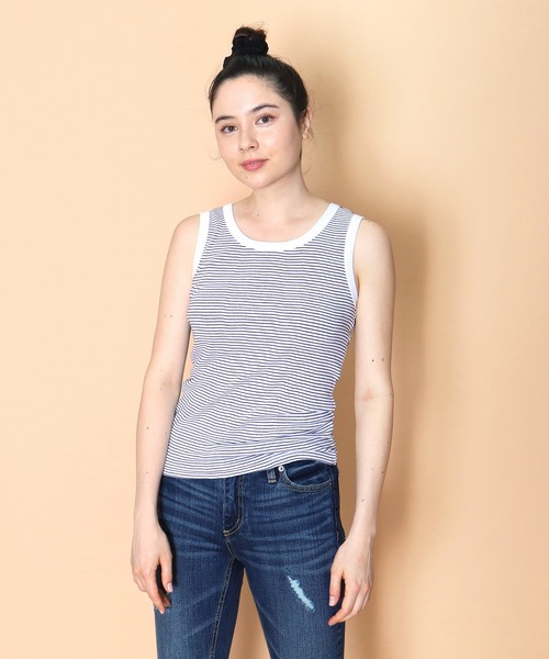 Robert P Miller ロバート ピー ミラー リブタンクトップ