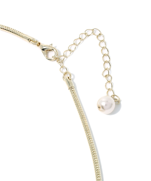 ROSE BUD（ローズバッド）の「(GARY FASHION) N8883-1 PEARL NECKLACE[結婚式＆パーティー]（ネックレス・レディース・クリーム・ONE SIZE）」の2枚目の写真