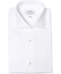 UNITED ARROWS | UA ヘリンボーンセミワイドシャツ(シャツ/ブラウス)