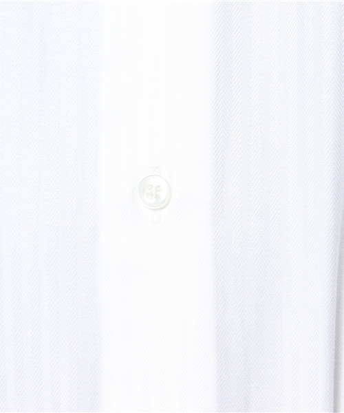 UNITED ARROWS(ユナイテッドアローズ)の「UA ヘリンボーンセミワイドシャツ◆(シャツ/ブラウス・メンズ・ホワイト・36cm/37cm/38cm/39cm/40cm/41cm/42cm/43cm)」の8枚目の写真