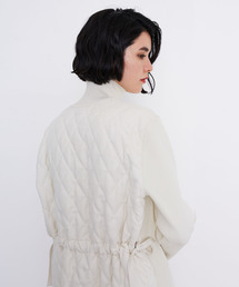 AKIRANAKA | 【AKIRA NAKA】Quilt combi rib knit(ニット/セーター)