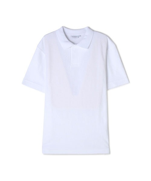 ○★新品未使用　SUNSPEL (サンスペル)　ポロシャツ　M　ホワイト SUNSPEL サンスペル メンズ 半袖ポロシャツ SHORT SLEEVE PIQUE