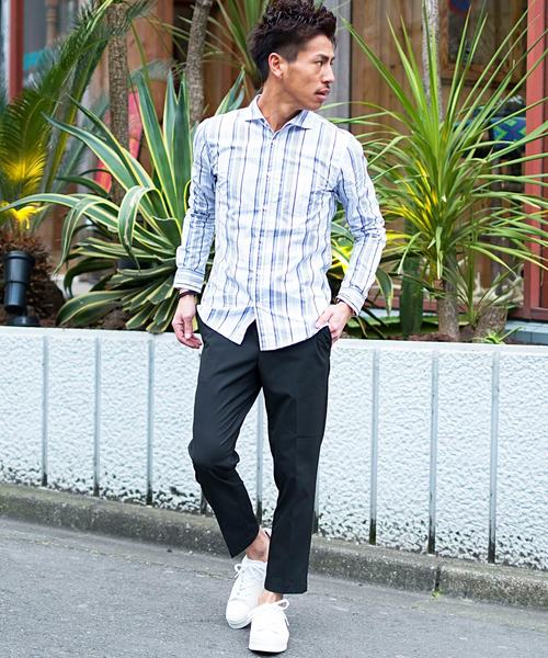 ランダムストライプシャツ ランダムストライプシャツ