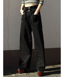 EMODA | STRINGケミカルハイウエストジーンズ(デニムパンツ)