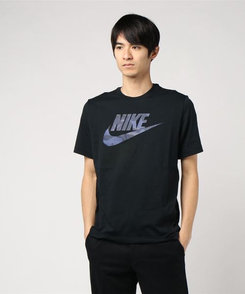 NIKE（ナイキ）の「ナイキ NIKE カモ S/S Tシャツ 1 AR4996（Tシャツ/カットソー・メンズ・ホワイト/ブラック・M/L/S/XL/XXL）」の2枚目の写真