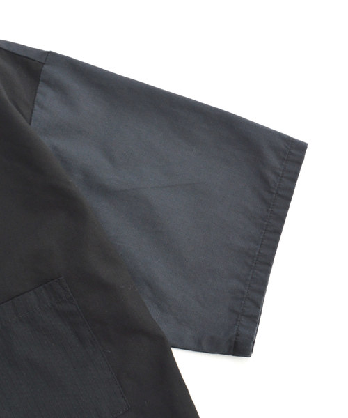 ROOPTOKYO（ループトウキョウ）の「FDMTL/ファンダメンタル DROP SHOULDER H/S SHIRT（シャツ/ブラウス・メンズ・ブラック/カーキ・2/3）」の5枚目の写真