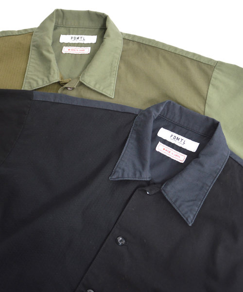 ROOPTOKYO（ループトウキョウ）の「FDMTL/ファンダメンタル DROP SHOULDER H/S SHIRT（シャツ/ブラウス・メンズ・ブラック/カーキ・2/3）」の10枚目の写真