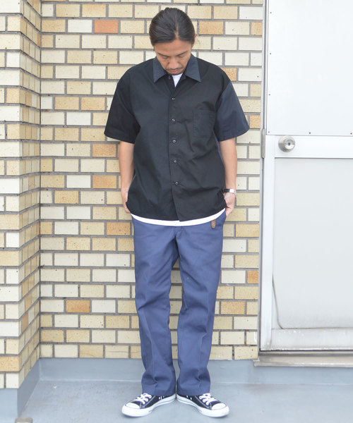 ROOPTOKYO（ループトウキョウ）の「FDMTL/ファンダメンタル DROP SHOULDER H/S SHIRT（シャツ/ブラウス・メンズ・ブラック/カーキ・2/3）」の13枚目の写真