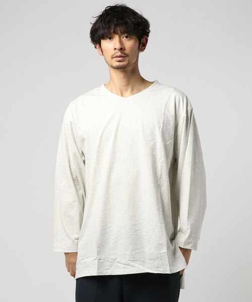 チャイハネ（チャイハネ）の「【チャイハネ】yul 薙刀袖メンズトップス（Tシャツ/カットソー・メンズ・ブラック/ブルー/ホワイト・FREE）」の2枚目の写真