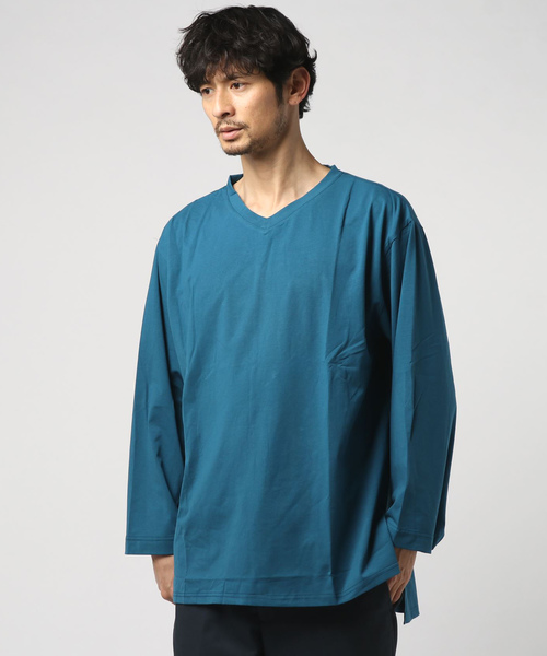 チャイハネ（チャイハネ）の「【チャイハネ】yul 薙刀袖メンズトップス（Tシャツ/カットソー・メンズ・ブラック/ブルー/ホワイト・FREE）」の3枚目の写真