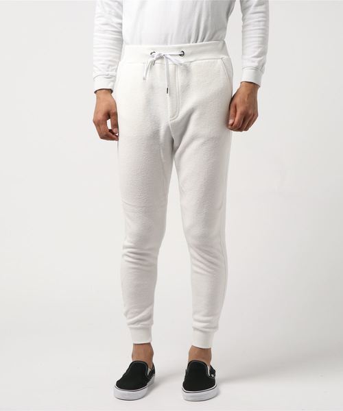 VIBGYOR(ヴィブジョー)の「VIBGYOR Select/ ブークレパンツ (RM)(スウェットパンツ・メンズ・ブラック/グレー/ホワイト・MEDIUM/LARGE)」の1枚目の写真