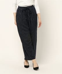 AMERICAN HOLIC（アメリカンホリック）の「麻混ドロストワイドパンツ　＊（その他パンツ・レディース）」