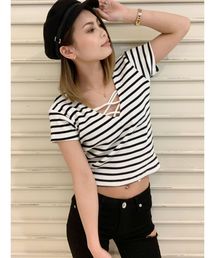 GYDA | 2WAYバインダーTシャツ(Tシャツ/カットソー)