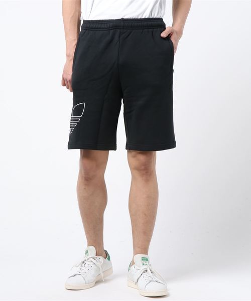 adidas Originals（アディダスオリジナルス）の「adidas Originals/アディダス オリジナルス FT OUTLINE SHORTS/FT アウトライン ショーツ（その他パンツ・メンズ・ライトグレー/ブラック・S/M/L/XL）」の2枚目の写真