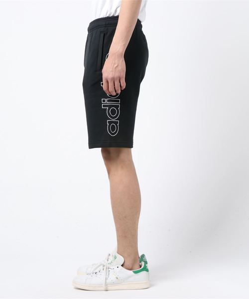 adidas Originals（アディダスオリジナルス）の「adidas Originals/アディダス オリジナルス FT OUTLINE SHORTS/FT アウトライン ショーツ（その他パンツ・メンズ・ライトグレー/ブラック・S/M/L/XL）」の4枚目の写真