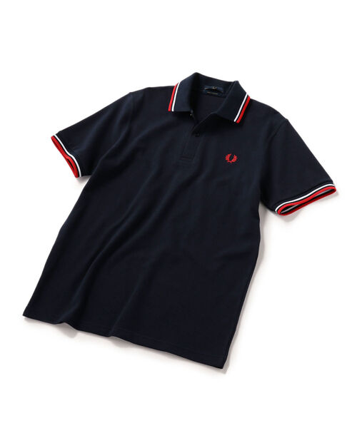 FRED PERRY(フレッドペリー)の「FRED PERRY:【M12】ENGLAND ポロシャツ(ポロシャツ・メンズ・ブラック/ネイビー/イエロー/グリーン/ワイン/ナチュラル/グレー/コバルトブルー/ホワイト/ロイヤルブルー・40/38/36/42)」の20枚目の写真