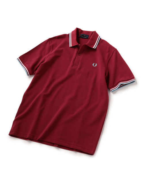 FRED PERRY(フレッドペリー)の「FRED PERRY:【M12】ENGLAND ポロシャツ(ポロシャツ・メンズ・ブラック/ネイビー/イエロー/グリーン/ワイン/ナチュラル/グレー/コバルトブルー/ホワイト/ロイヤルブルー・40/38/36/42)」の16枚目の写真