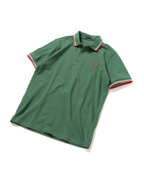 FRED PERRY(フレッドペリー)の「FRED PERRY:【M12】ENGLAND ポロシャツ(ポロシャツ・メンズ・ブラック/ネイビー/イエロー/グリーン/ワイン/ナチュラル/グレー/コバルトブルー/ホワイト/ロイヤルブルー・40/38/36/42)」の14枚目の写真
