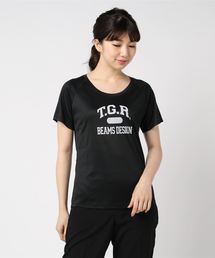 ティゴラ TIGORA BEAMS DESIGN カレッジプリントTシャツ