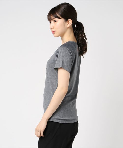TIGORA by BEAMS DESIGN（ティゴラバイビームスデザイン）の「ティゴラ TIGORA BEAMS DESIGN カレッジプリントTシャツ（Tシャツ/カットソー・レディース・チャコールグレー/ブラック・M/L/XL/S）」の3枚目の写真