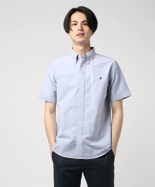 GYMPHLEX,【Gymphlex】半袖ボタンダウンシャツ YOX MEN - WEAR GYMPHLEX,【Gymphlex】半袖ボタンダウンシャツ YOX MEN - WEAR