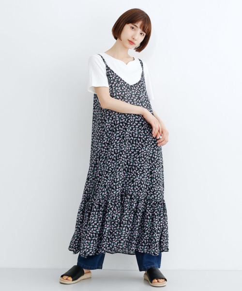 Merlot メルロー のファッション Merlot メルロー のワンピース シフォン花柄キャミワンピース 1864 を購入できます Merlot ワンピース シフォン花柄キャミワンピース1864 ワンピース 即出荷可ランキング1位