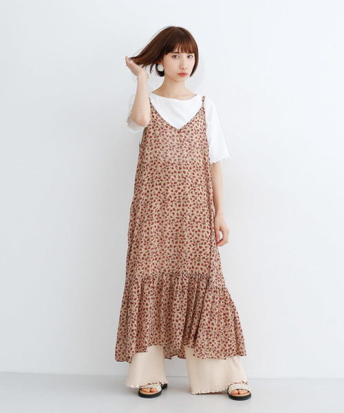 Merlot メルロー のファッション Merlot メルロー のワンピース シフォン花柄キャミワンピース 1864 を購入できます Merlot ワンピース シフォン花柄キャミワンピース1864 ワンピース 即出荷可ランキング1位