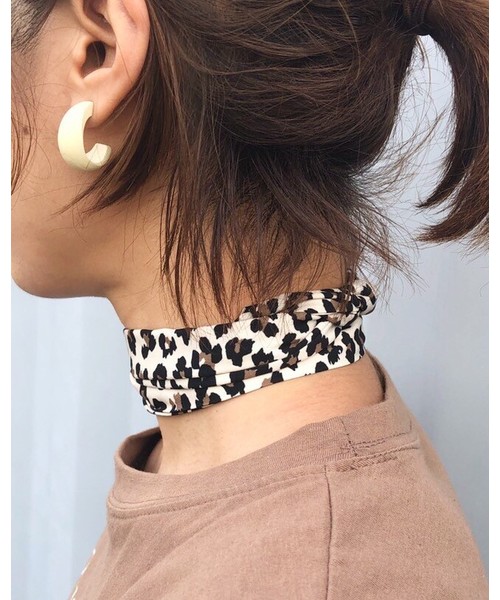 CLEA（クレア）の「マルチパターン スカーフリボン（その他ヘアアクセサリー・レディース・ブラウン/その他1/その他3/その他4/その他5/その他6/その他7/ベージュ/サンドベージュ/アイボリー/ライトブラウン/その他8/その他9/その他13/その他14/その他11/その他12/その他15/その他10/その他16・FREE）」の7枚目の写真