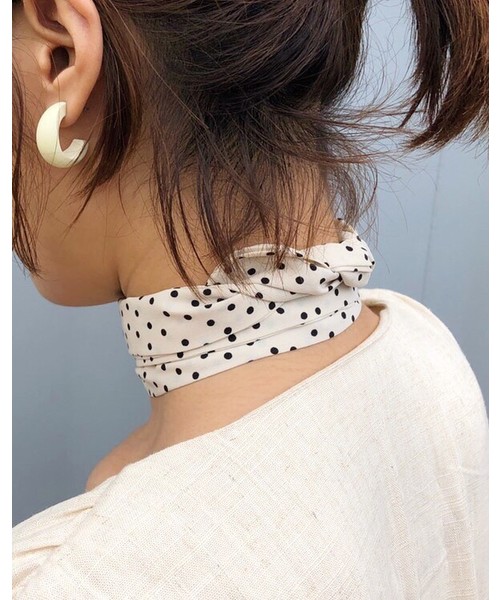 CLEA（クレア）の「マルチパターン スカーフリボン（その他ヘアアクセサリー・レディース・ブラウン/その他1/その他3/その他4/その他5/その他6/その他7/ベージュ/サンドベージュ/アイボリー/ライトブラウン/その他8/その他9/その他13/その他14/その他11/その他12/その他15/その他10/その他16・FREE）」の2枚目の写真