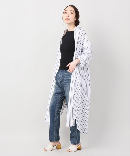 JOINT WORKS（ジョイントワークス）の「テレコホルターキャミソール（Tシャツ/カットソー・レディース・ブラック・FREE）」の3枚目の写真