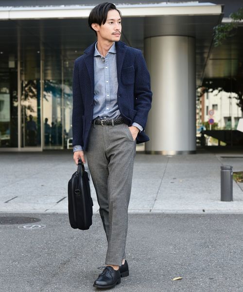 SHIPS（シップス）の「SC: マイクロスエード 3WAY ブリーフ バックパック（バックパック/リュック・メンズ・ブラック/ネイビー・ONE SIZE）」の5枚目の写真