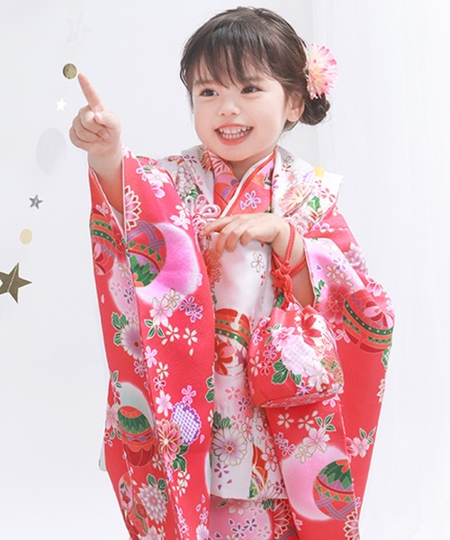 3歳七五三着物9点セット A（着物）｜KYOETSU（キョウエツ）の