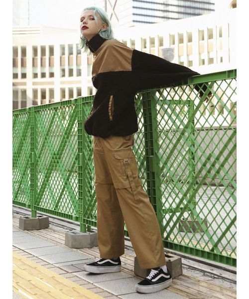 jouetie(ジュエティ)の「2WAYミリタリーパンツ(その他パンツ・レディース・ブラック/ベージュ/カーキ/ブルー・MEDIUM)」の11枚目の写真