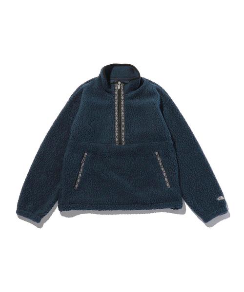 THE NORTH FACE(ザノースフェイス)の「<THE NORTH FACE> POLAR FIELD PULL OVER/フリース(ブルゾン・メンズ・パープル/ネイビー/イエロー・LARGE/MEDIUM)」の1枚目の写真