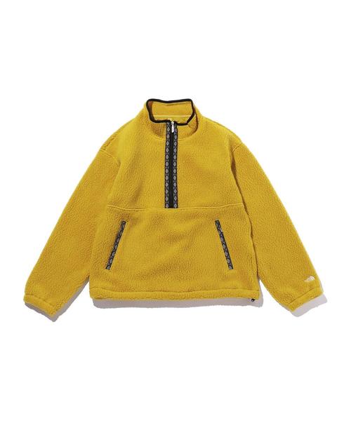 THE NORTH FACE(ザノースフェイス)の「<THE NORTH FACE> POLAR FIELD PULL OVER/フリース(ブルゾン・メンズ・パープル/ネイビー/イエロー・LARGE/MEDIUM)」の3枚目の写真