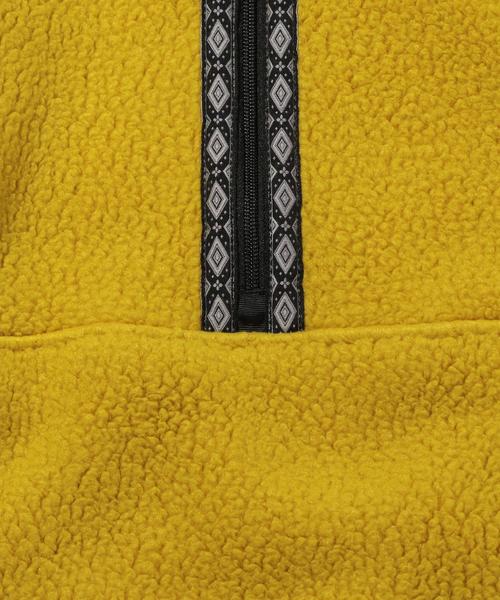 THE NORTH FACE(ザノースフェイス)の「<THE NORTH FACE> POLAR FIELD PULL OVER/フリース(ブルゾン・メンズ・パープル/ネイビー/イエロー・LARGE/MEDIUM)」の13枚目の写真