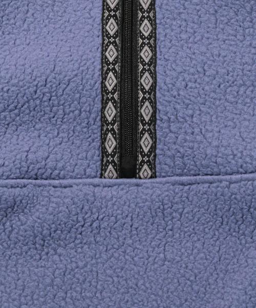 THE NORTH FACE(ザノースフェイス)の「<THE NORTH FACE> POLAR FIELD PULL OVER/フリース(ブルゾン・メンズ・パープル/ネイビー/イエロー・LARGE/MEDIUM)」の12枚目の写真