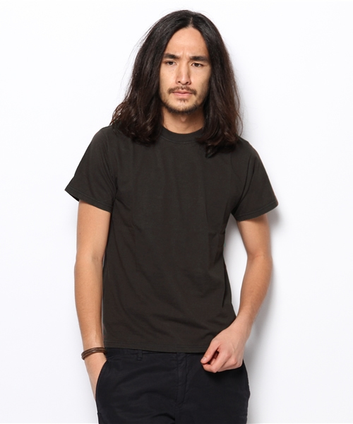 SQUOVAL（スクオーバル）の「【FRUIT OF THE LOOM × SQUOVAL】10YEAR Tシャツ（Tシャツ/カットソー・メンズ・ブラック/ネイビー・LARGE/MEDIUM/SMALL）」の2枚目の写真