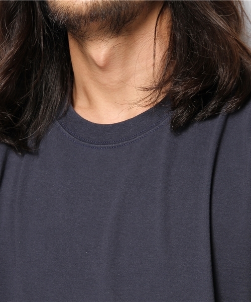 SQUOVAL（スクオーバル）の「【FRUIT OF THE LOOM × SQUOVAL】10YEAR Tシャツ（Tシャツ/カットソー・メンズ・ブラック/ネイビー・LARGE/MEDIUM/SMALL）」の6枚目の写真
