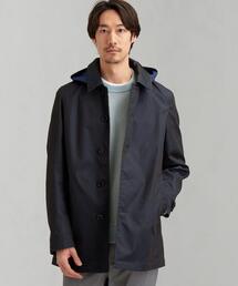 green label relaxing | NM ハッスイ フード バルカラー コート ＜ 機能性 / ストレッチ・撥水 ＞(ステンカラーコート)