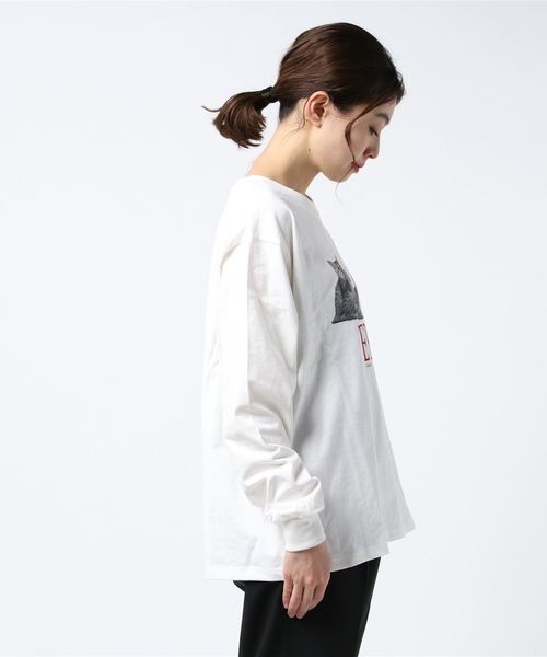 WEGO（ウィゴー）の「WEGO/リアリティアニマルロンT（Tシャツ/カットソー・レディース・その他2/その他3/その他1・FREE）」の9枚目の写真