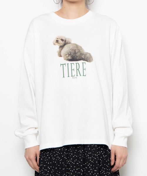 WEGO（ウィゴー）の「WEGO/リアリティアニマルロンT（Tシャツ/カットソー・レディース・その他2/その他3/その他1・FREE）」の18枚目の写真