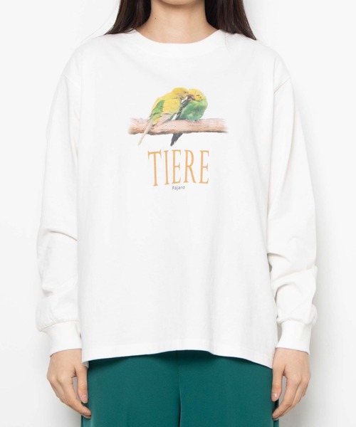 WEGO（ウィゴー）の「WEGO/リアリティアニマルロンT（Tシャツ/カットソー・レディース・その他2/その他3/その他1・FREE）」の22枚目の写真