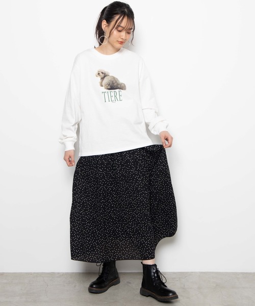 WEGO（ウィゴー）の「WEGO/リアリティアニマルロンT（Tシャツ/カットソー・レディース・その他2/その他3/その他1・FREE）」の13枚目の写真