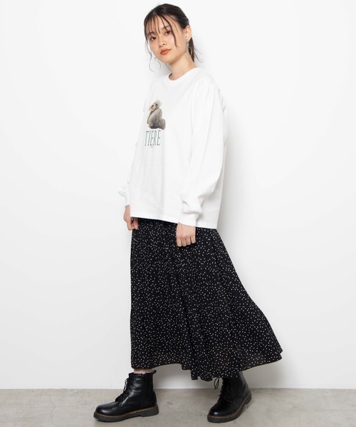 WEGO（ウィゴー）の「WEGO/リアリティアニマルロンT（Tシャツ/カットソー・レディース・その他2/その他3/その他1・FREE）」の15枚目の写真