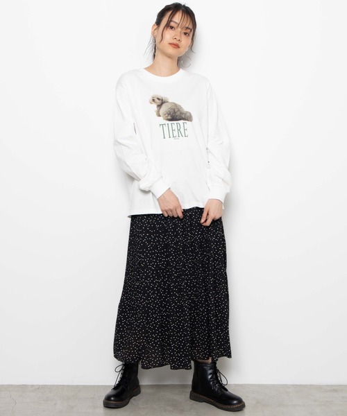 WEGO（ウィゴー）の「WEGO/リアリティアニマルロンT（Tシャツ/カットソー・レディース・その他2/その他3/その他1・FREE）」の17枚目の写真