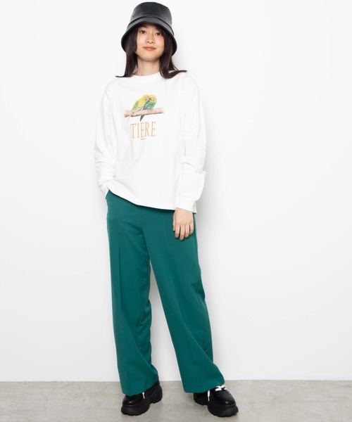 WEGO（ウィゴー）の「WEGO/リアリティアニマルロンT（Tシャツ/カットソー・レディース・その他2/その他3/その他1・FREE）」の21枚目の写真